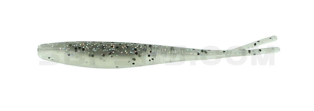 3.75" Jointed Jerk Minnow Smoke/disco violet lam