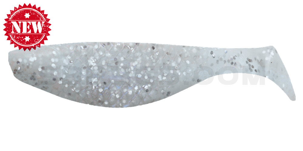 Aqua 3" (ca. 8,0 cm) blauperl-glitter