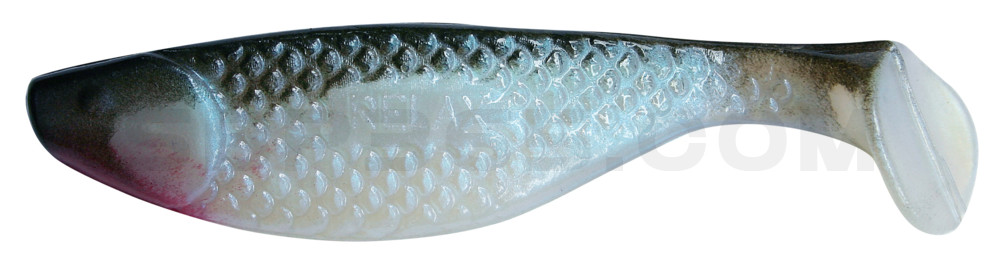 Aqua 3" (ca. 8,0 cm) blauperl / schwarz