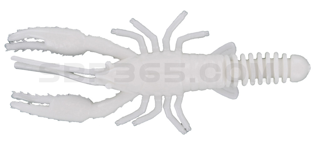 Baby Crawfish 3" (ca. 7 cm) White
