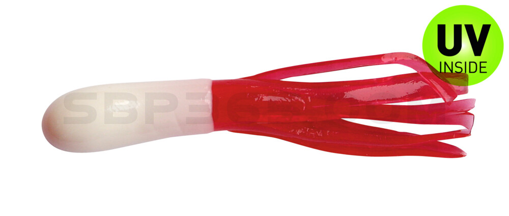 Baby Tube 1" (ca. 3,5 cm) weiß/rot