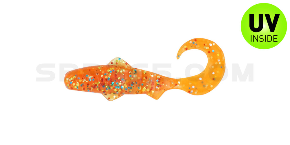 Banjo Twister 1" (ca. 3,5 cm) Carrot Shad