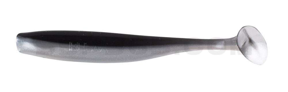 Bass Shad 2,5" (ca. 7 cm) reinweiss / schwarz