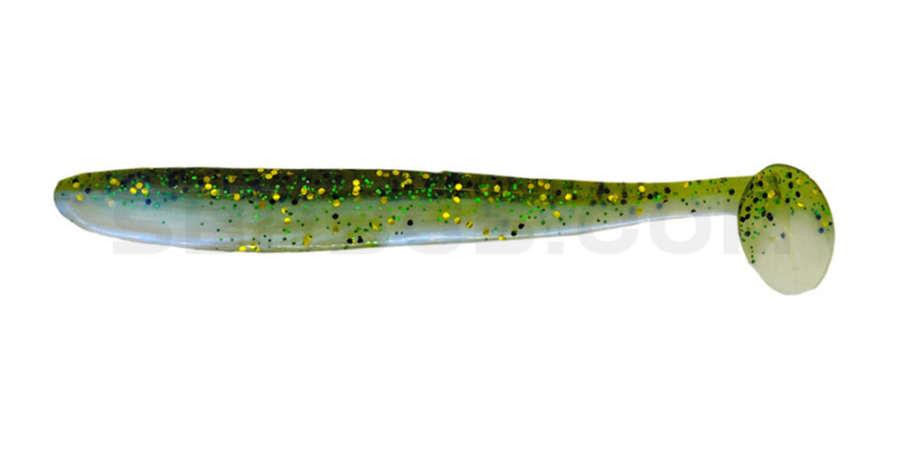 Bass Shad 4,5“ (ca. 13 cm) blauperl / Kaulbarsch