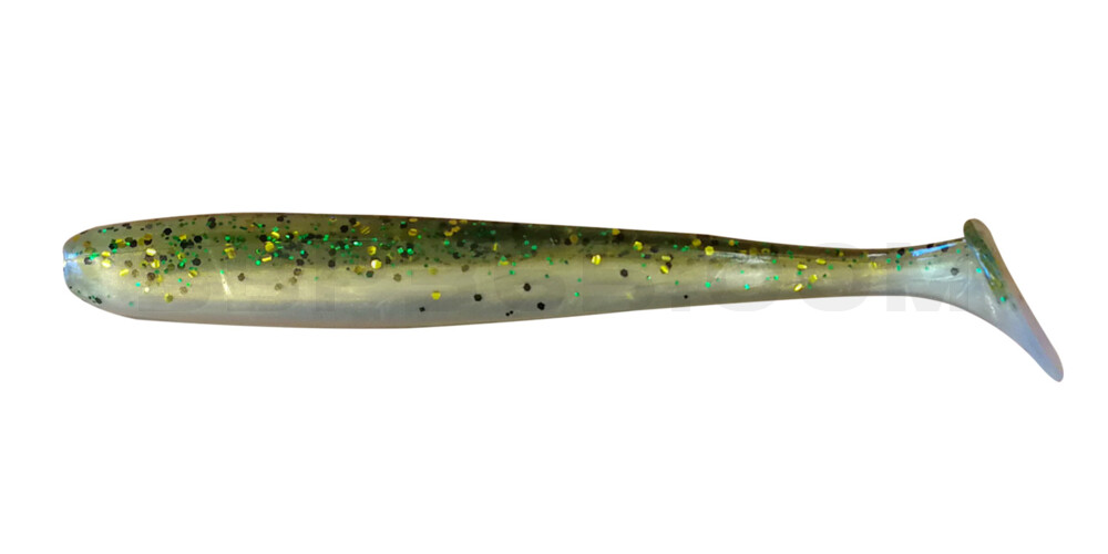 Bass Shad 4,5“ (ca. 13 cm) goldperl / Kaulbarsch