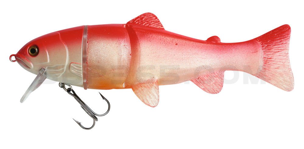 Castaic-Real-Bait - 12" (ca. 30,5cm) floater im Hartschalenblister Red Shad