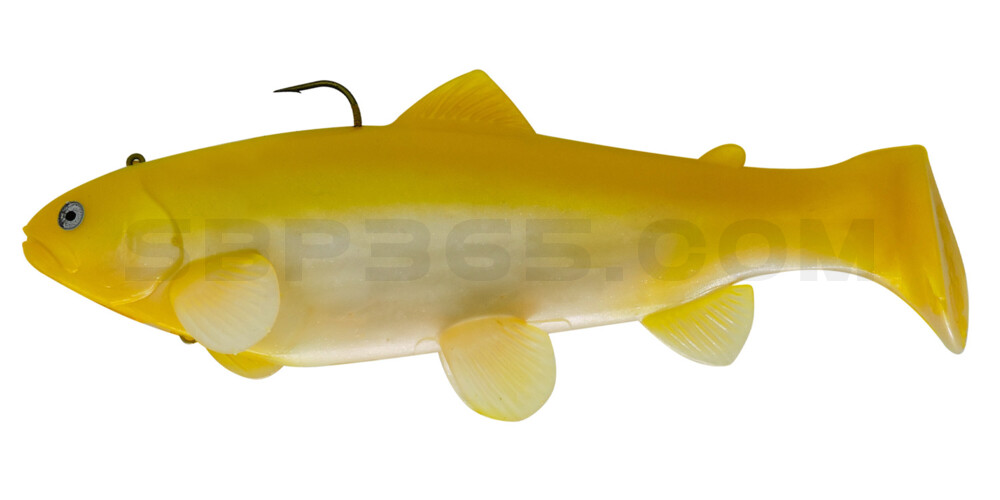 Castaic-Swim-Bait-Trout- 6" (15cm) sinking im Hartschalenblister Lemon Shad