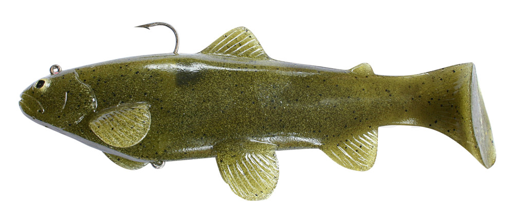 Castaic-Swim-Bait-Trout- 8" (20cm) sinking im Hartschalenblister Watermelon