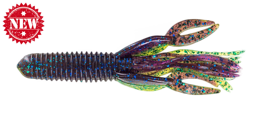 Craw Tube 4" (ca. 10,0 cm) Huckleberry