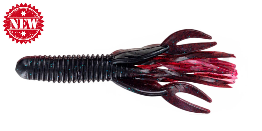 Craw Tube 4" (ca. 10,0 cm) Red Shad