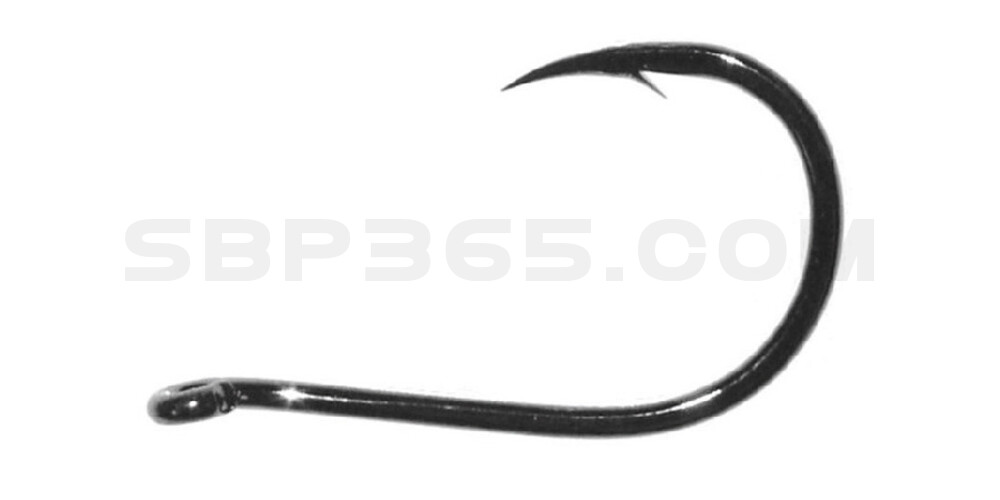 Daiichi Drop Shot´n Nose Hook, Black Nickel #4 , 9 Haken/Tüte