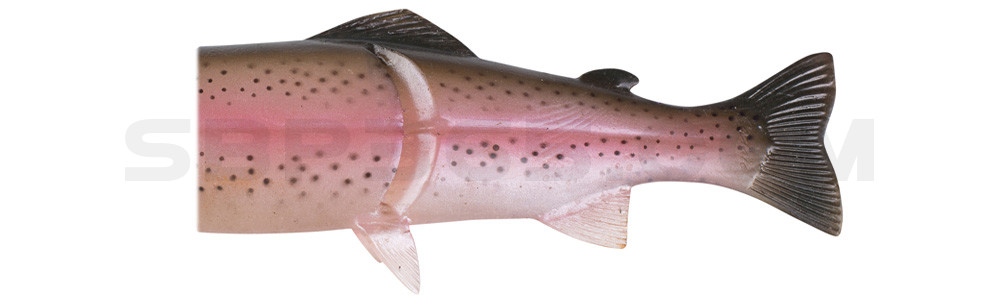 Ersatzkörper für Castaic-Real-Bait - 15cm Ghost Rainbow
