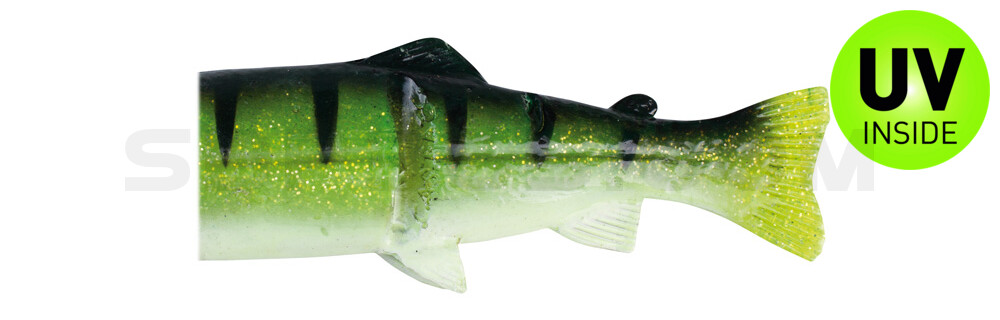 Ersatzkörper für Castaic-Real-Bait - 30,5cm Reno Perch White