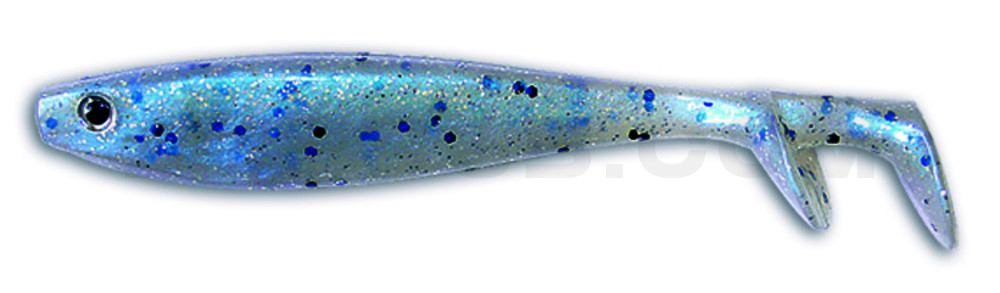 Fury Shad 6" (ca. 15 cm) blauperl-Glitter
