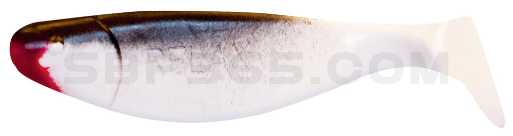 Jankes 2,75" (ca. 7,5 cm) reinweiss / schwarz