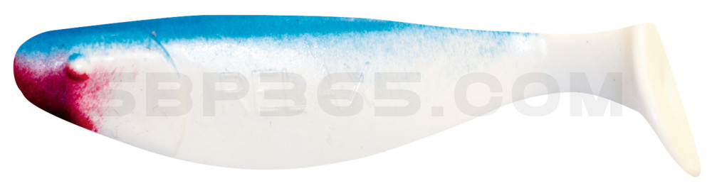 Jankes 4" (ca. 11,0 cm) reinweiss / blau