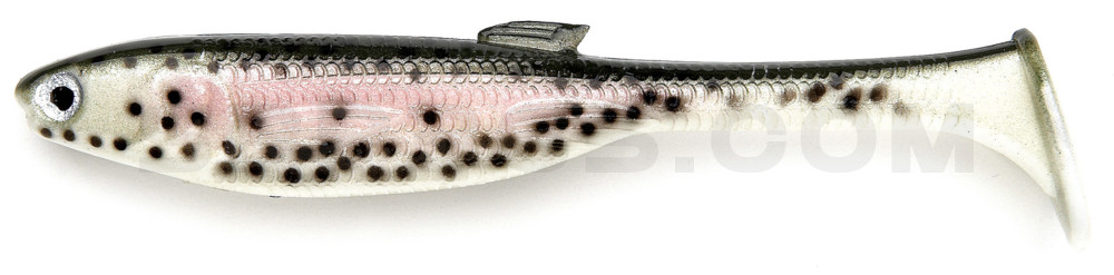 Jerky J Swim 3,5" (ca. 9,0 cm) im Hartschalenblister Rainbow