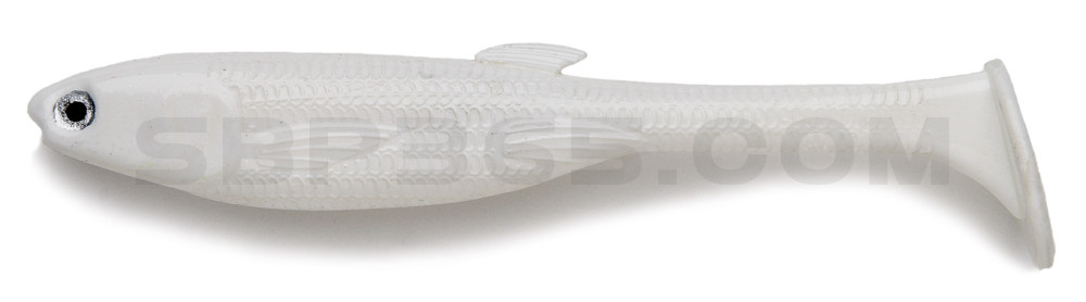 Jerky J Swim 5" (ca. 12,5 cm) im Hartschalenblister Albino Shad
