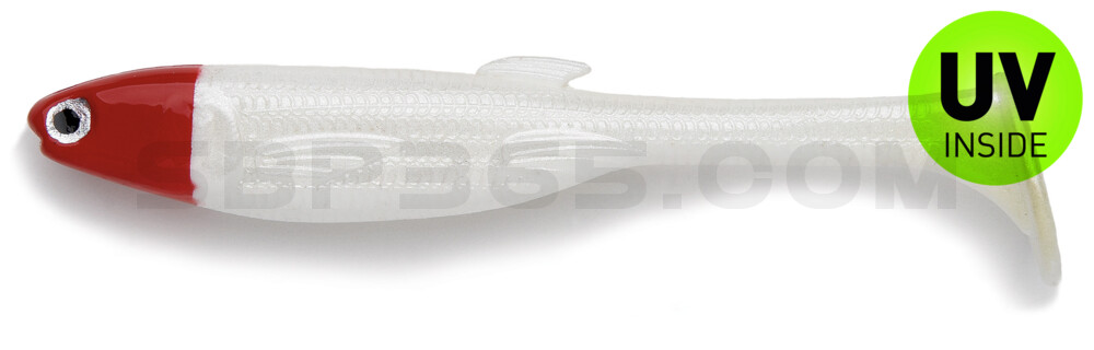 Jerky J Swim 5" (ca. 12,5 cm) im Hartschalenblister Red Head