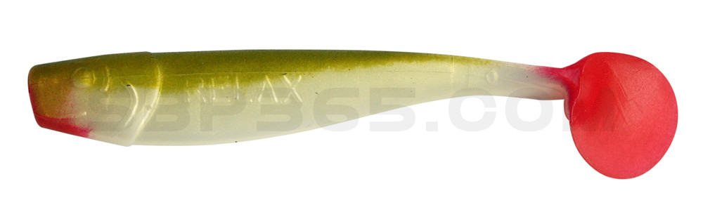 King-Shad 4" (ca. 11,0 cm) perlweiss / boddengrün