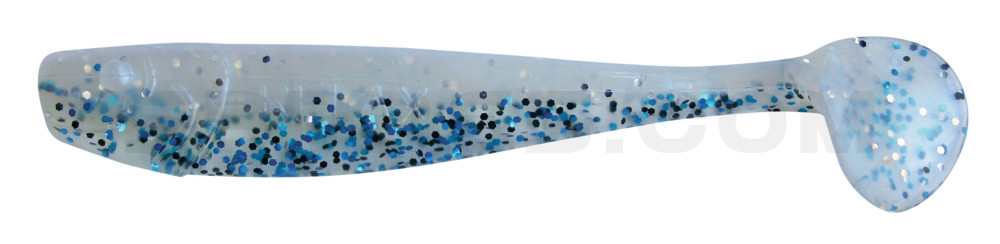 King-Shad 5" (ca. 14,0cm) blauperl-Glitter / oceanblue Glitter