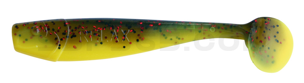 King-Shad 5" (ca. 14,0cm) gelb / Watermelon Glitter