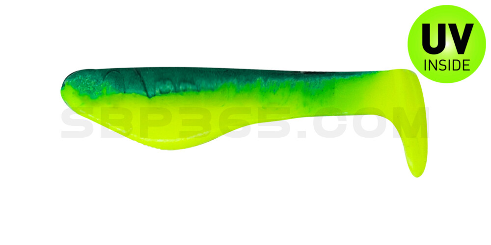 Kopyto-Classic 1" (ca. 3,5 cm) fluogelb / blau