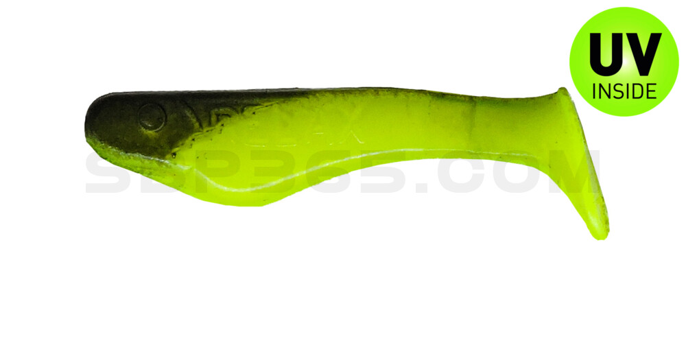 Kopyto-Classic 1" (ca. 3,5 cm) fluogelb / boddengrün