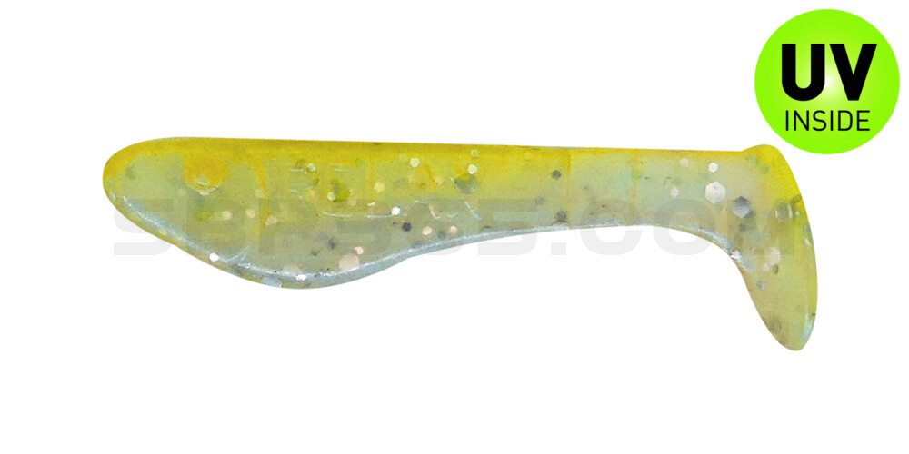 Kopyto-Classic 1" (ca. 3,5 cm) perl-Glitter / fluogelb