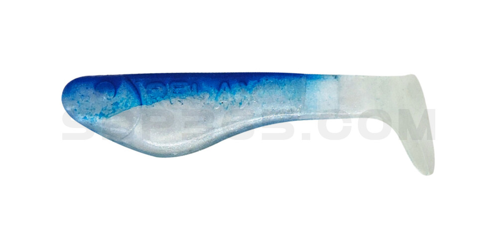 Kopyto-Classic 1" (ca. 3,5 cm) perlweiss / blau