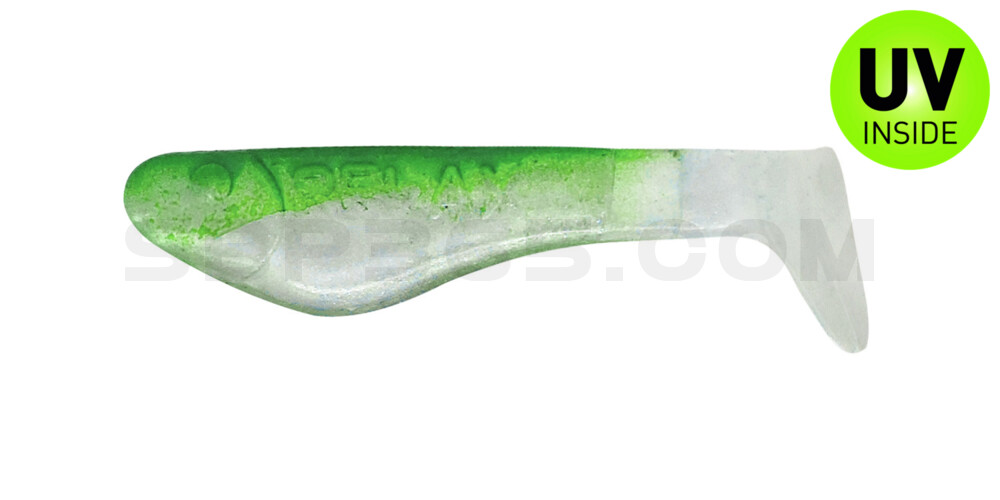 Kopyto-Classic 1" (ca. 3,5 cm) perlweiss / grün