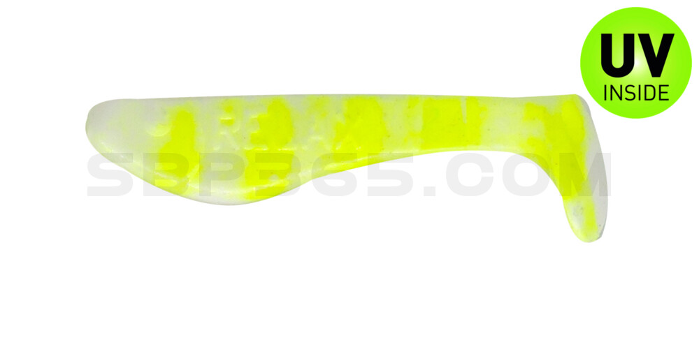 Kopyto-Classic 1" (ca. 3,5 cm) reinweiss / fluogelb