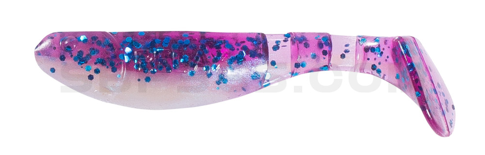 Kopyto-Classic 2,5" (ca.7,0 cm) blauperl / violett-electric blue Glitter