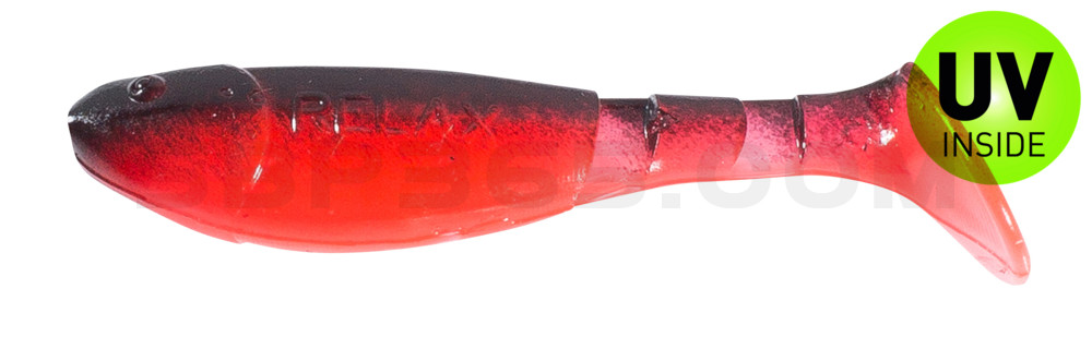 Kopyto-Classic 2,5" (ca.7,0 cm) feuerrot / schwarz
