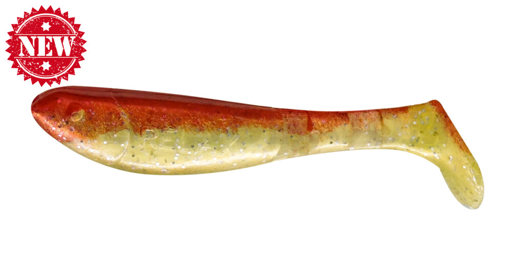 Kopyto-Classic 2,5" (ca.7,0 cm) goldperl-Glitter / rot