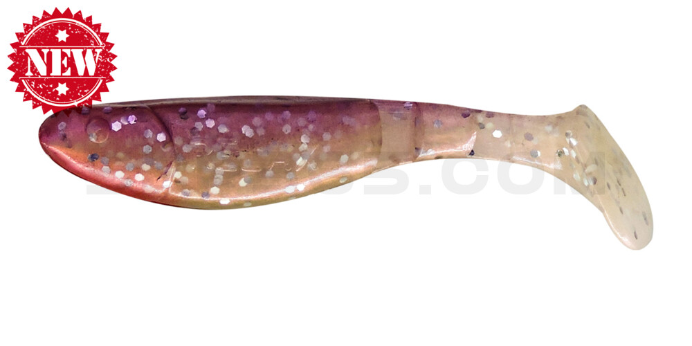 Kopyto-Classic 2,5" (ca.7,0 cm) perl Glitter / purpur