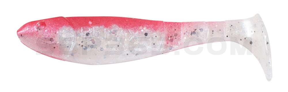 Kopyto-Classic 2,5" (ca.7,0 cm) perlweiss-Glitter / rot
