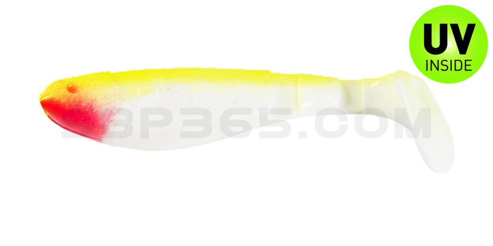 Kopyto-Classic 2,5" (ca.7,0 cm) reinweiss / fluogelb