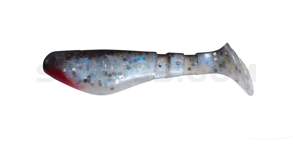Kopyto-Classic 2" (ca. 5,0 cm) blauperl-Glitter / schwarz