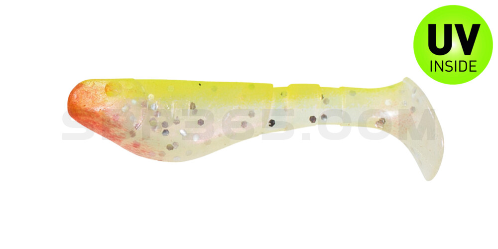Kopyto-Classic 2" (ca. 5,0 cm) perl-Glitter / fluogelb