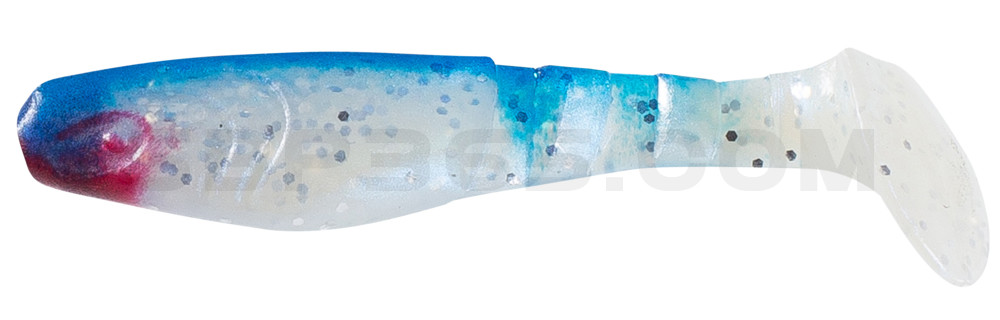 Kopyto-Classic 3" (ca. 8,0 cm) blauperl-Glitter / blau