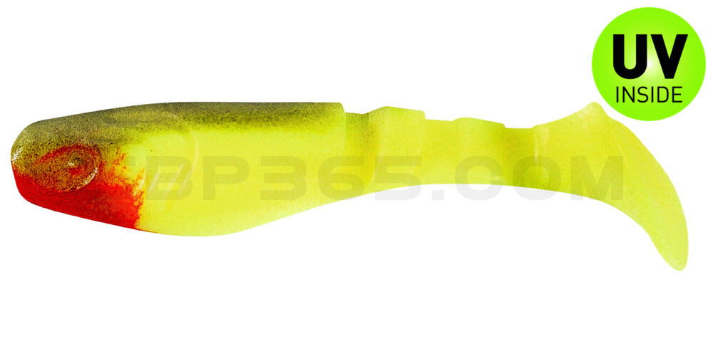 Kopyto-Classic 3" (ca. 8,0 cm) fluogelb / boddengrün