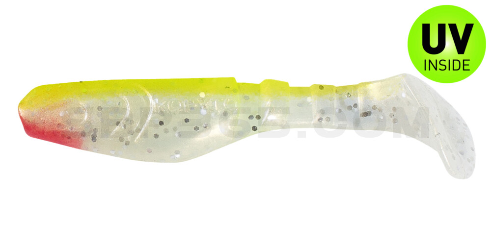 Kopyto-Classic 3" (ca. 8,0 cm) goldperl-Glitter / fluogelb