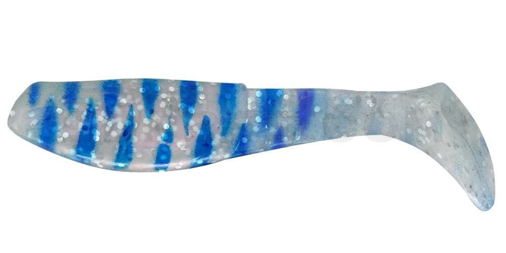 Kopyto-Classic 3" (ca. 8,0 cm) perlweiss-Glitter / blau