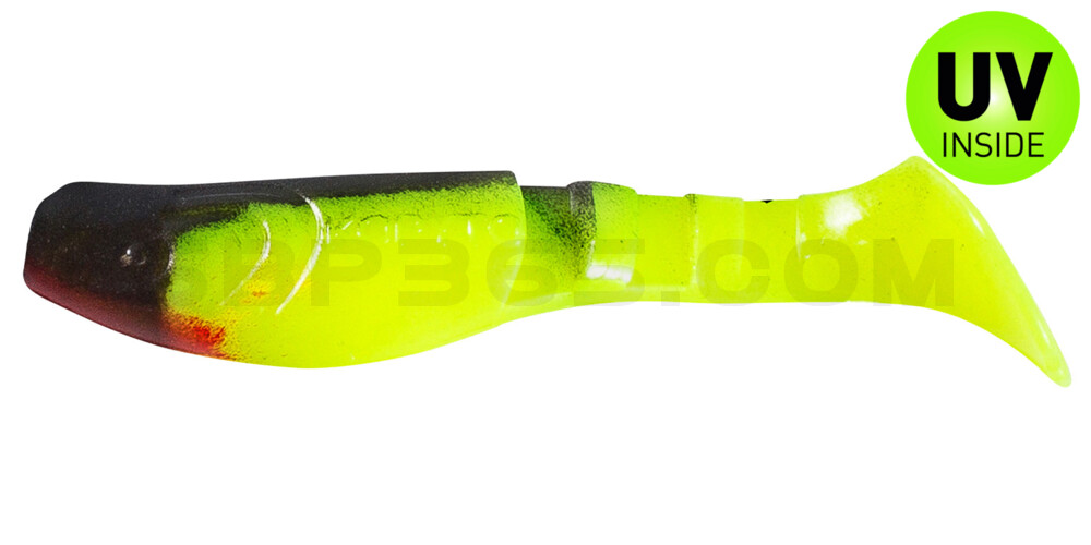 Kopyto Classic 3" floating fluogelb / schwarz