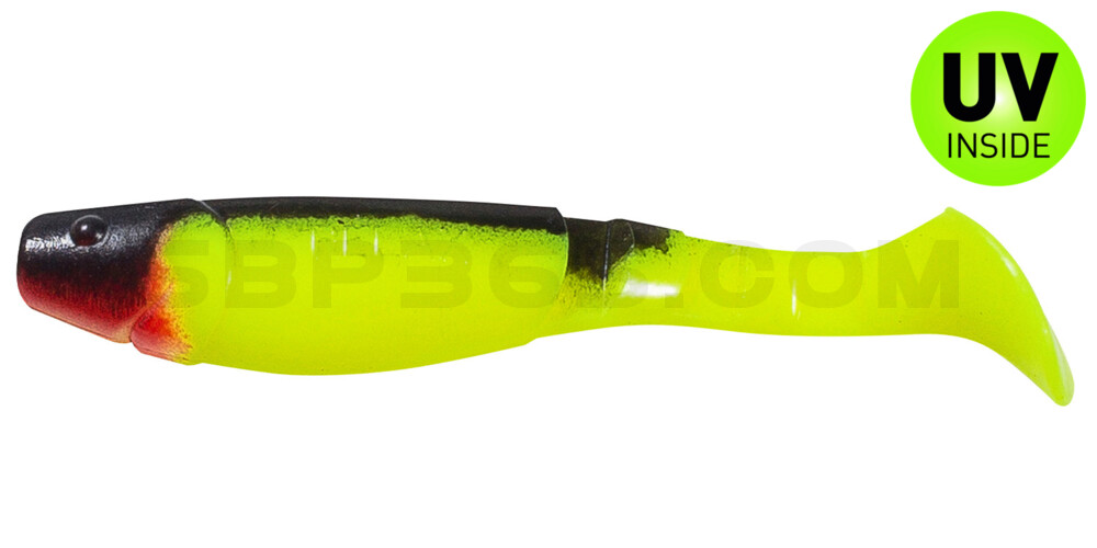 Kopyto-Classic 4" (ca. 11,0 cm) fluogelb / schwarz