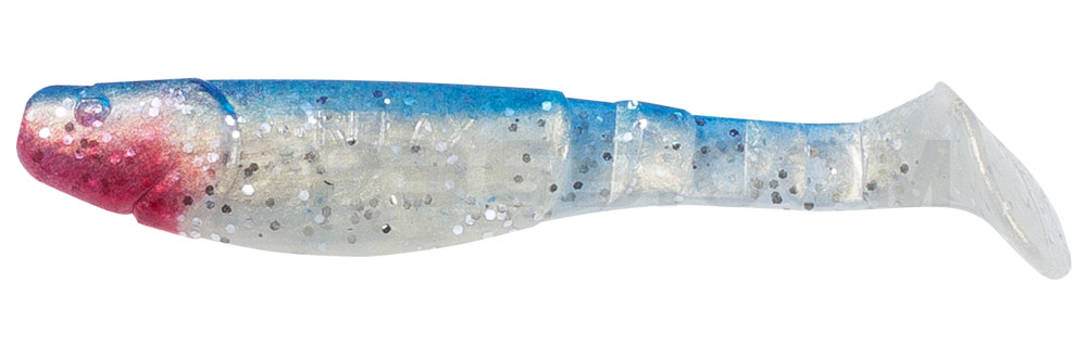 Kopyto-Classic 4" (ca. 11,0 cm) goldperl-Glitter / blau
