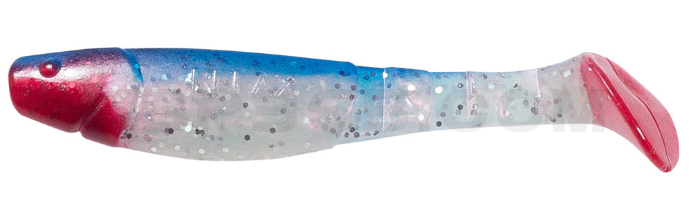 Kopyto-Classic 4" (ca. 11,0 cm) perl-Glitter / blau