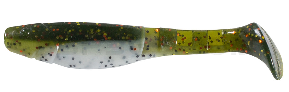 Kopyto-Classic 4" (ca. 11,0 cm) reinweiss / olive-tree-Glitter