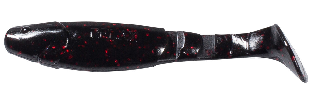 Kopyto-Classic 4" (ca. 11,0 cm) schwarz-rot-Glitter